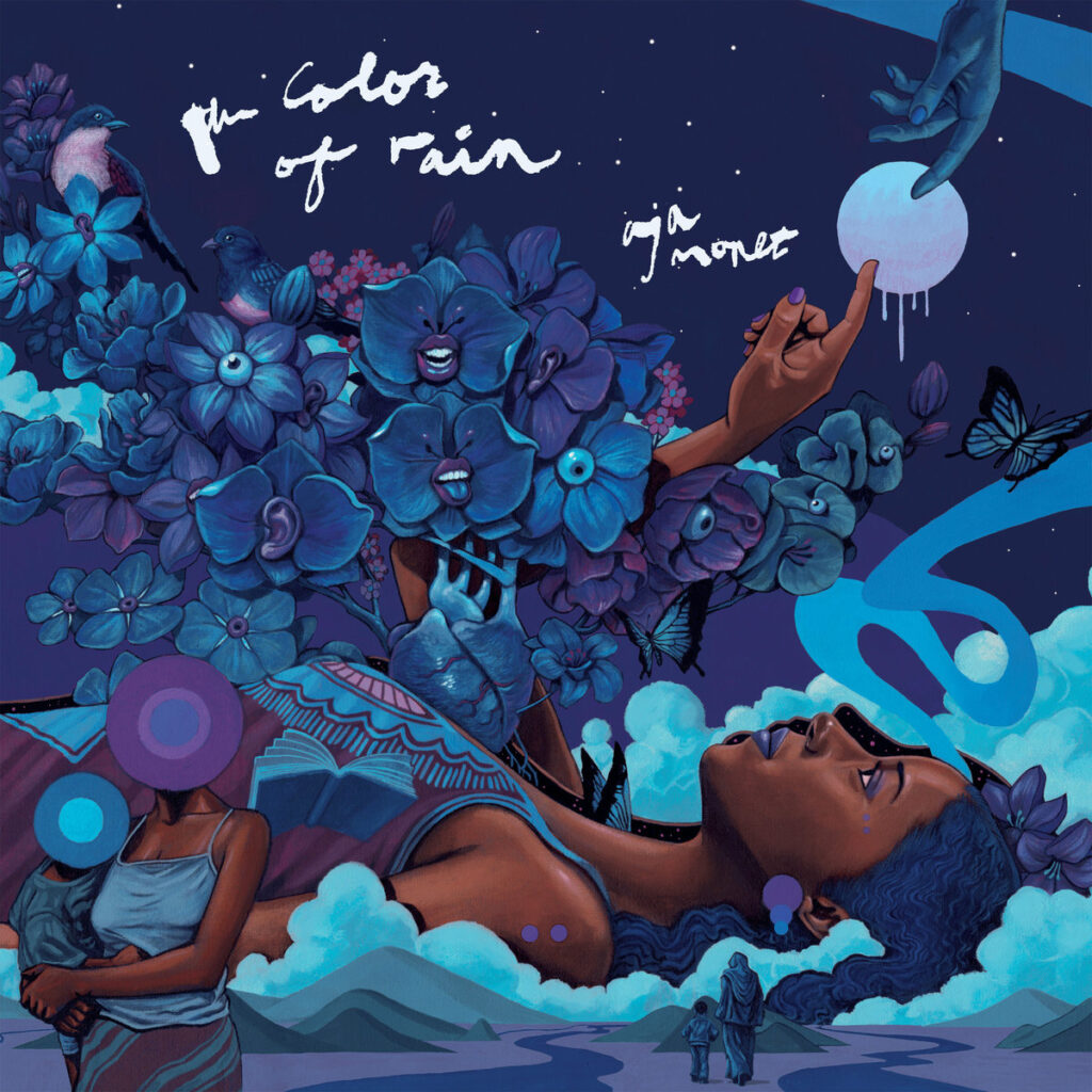 Front cover of Aja Monet's The color Of Rain