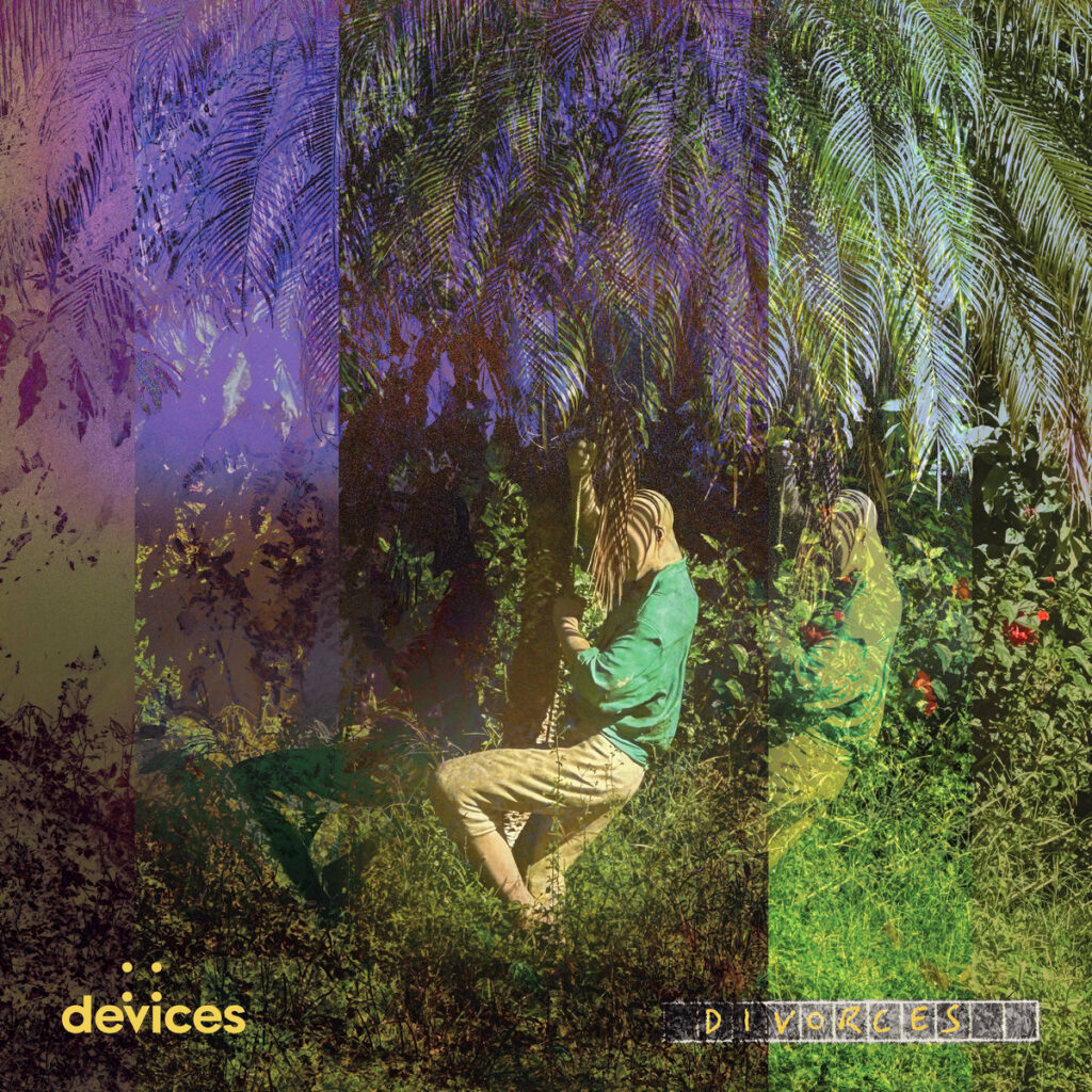 Front cover of the debut album from Devices, named Divorces